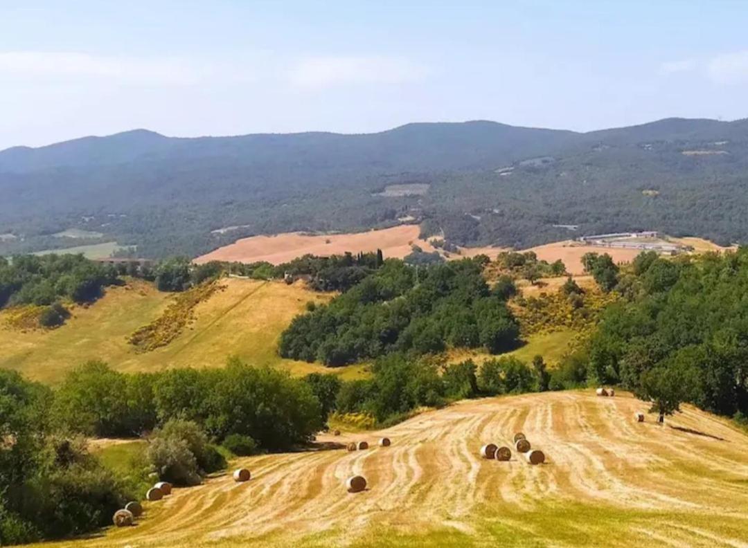 Casa Contadina in borgo medievale, Tuscany Monteguidi Esterno foto