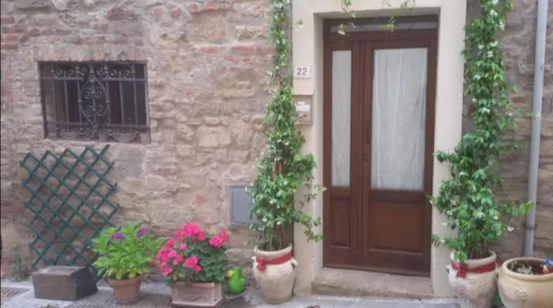 Casa Contadina in borgo medievale, Tuscany Monteguidi Esterno foto